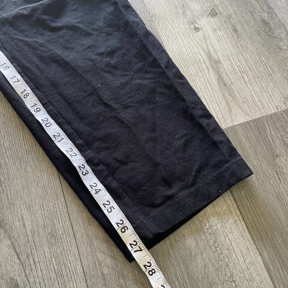Eileen Fisher Black Lightweight Washable Stretch Viscose/Spandex Pant 1X - Picture 3 of 9